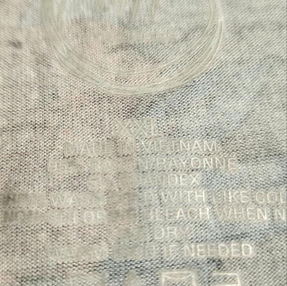 Maurices 24/7 color block and floral shirt, size XXL - Picture 3 of 3